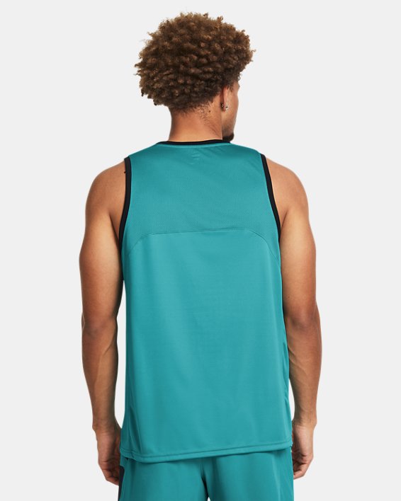 Men's UA Zone Performance Tank in Blue image number 1
